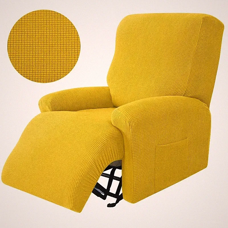 Recliner Chair Cover Stretch Thick Soft Sofa Slipcover Jacquard Armchair Cover
